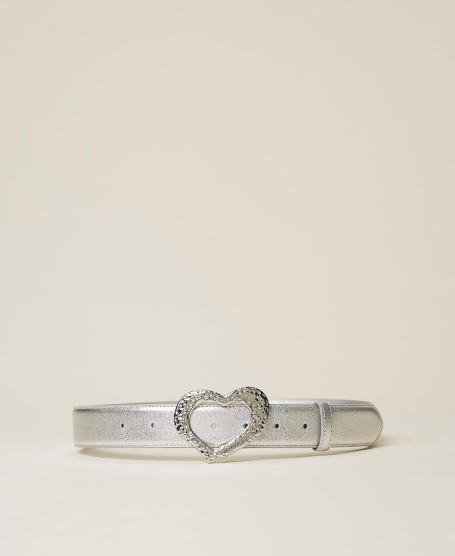 Ceinture élastique Pour Enfants - Boucle Cœur, Ajustable, Plusieurs Couleurs (rouge, Jaune, Kaki, Noir, Blanc, Marron, Gris, Bleu)