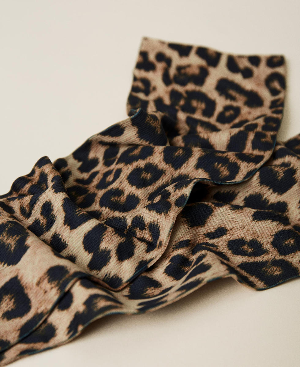 Animal print socks
