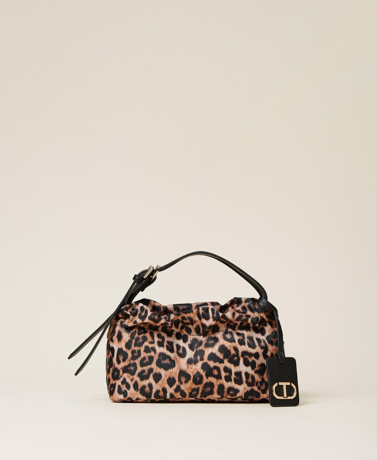 Dolce&Gabbana Medium Sicily bag in shiny leopard-print leather