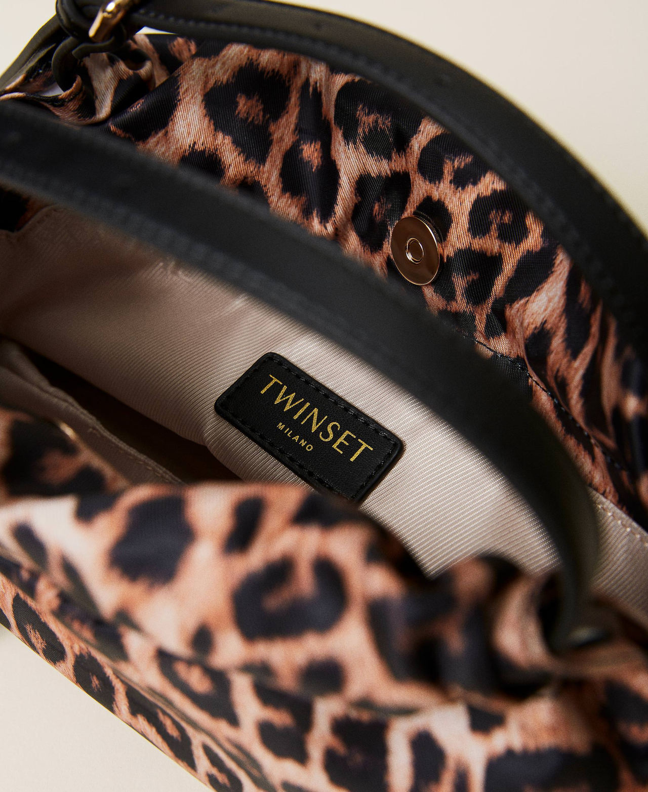 Dune leopard print clutch bag hot sale