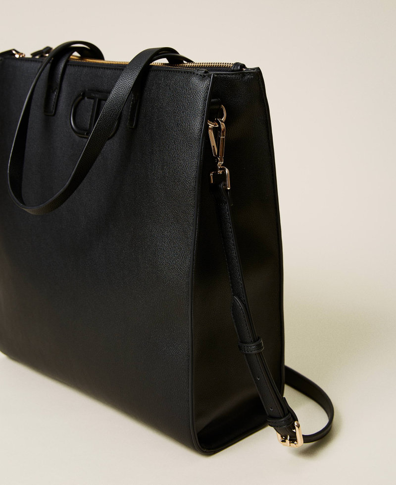 'Kus' shopper with tonal logo