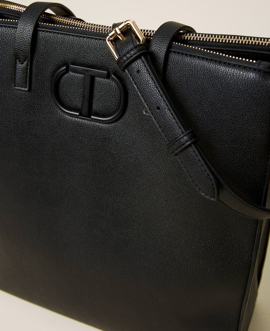 'Kus' shopper with tonal logo