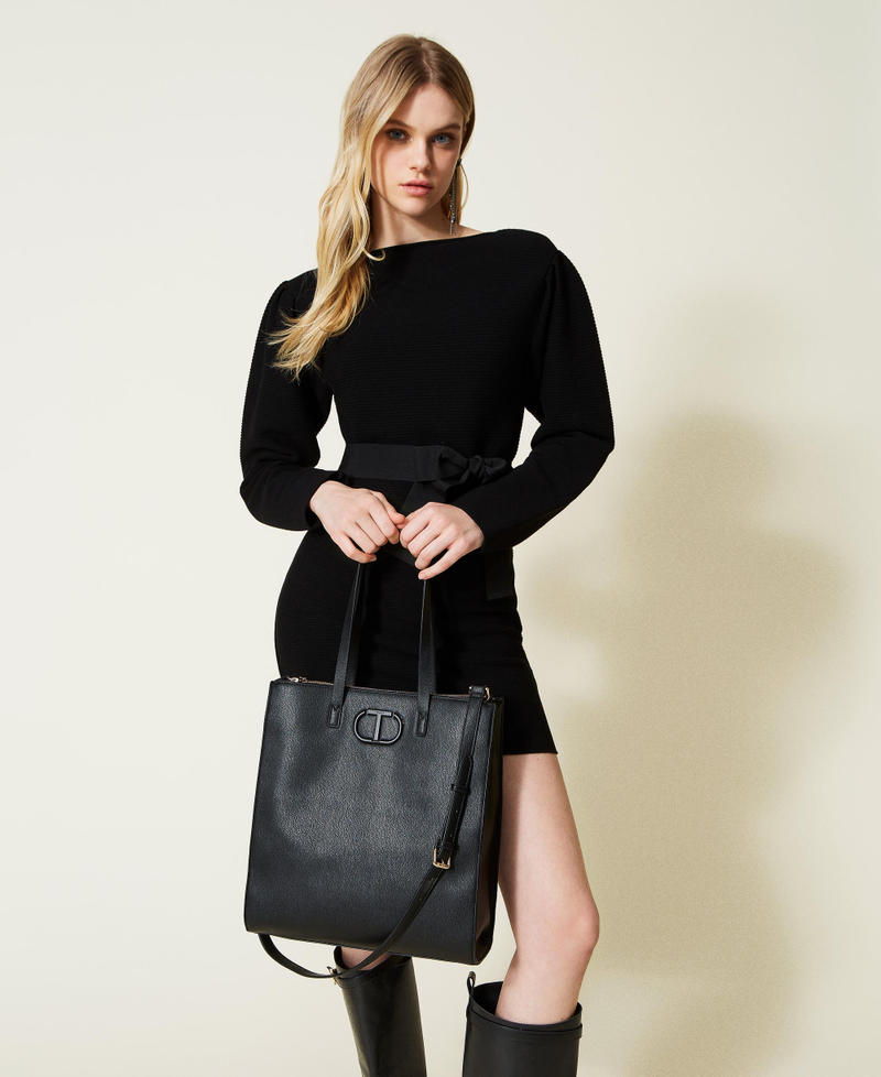 'Kus' shopper with tonal logo