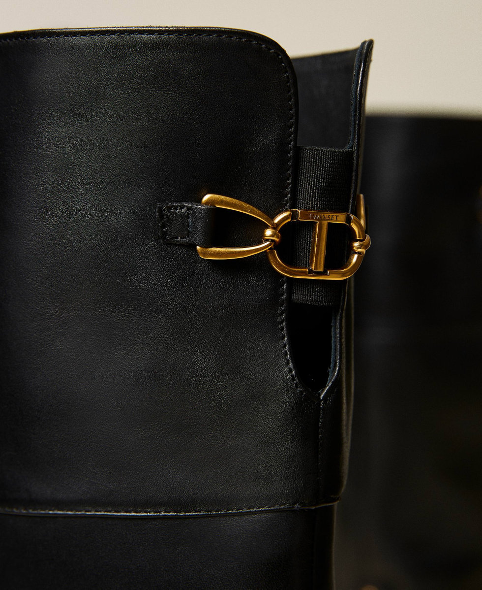 Reiterstiefel aus Leder