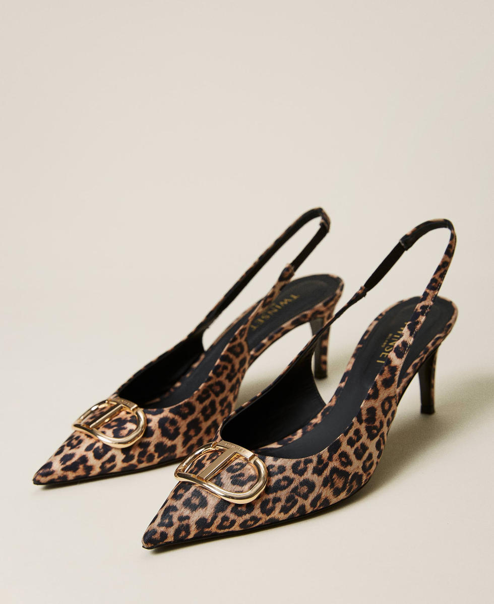 Leopard print court shoes outlet