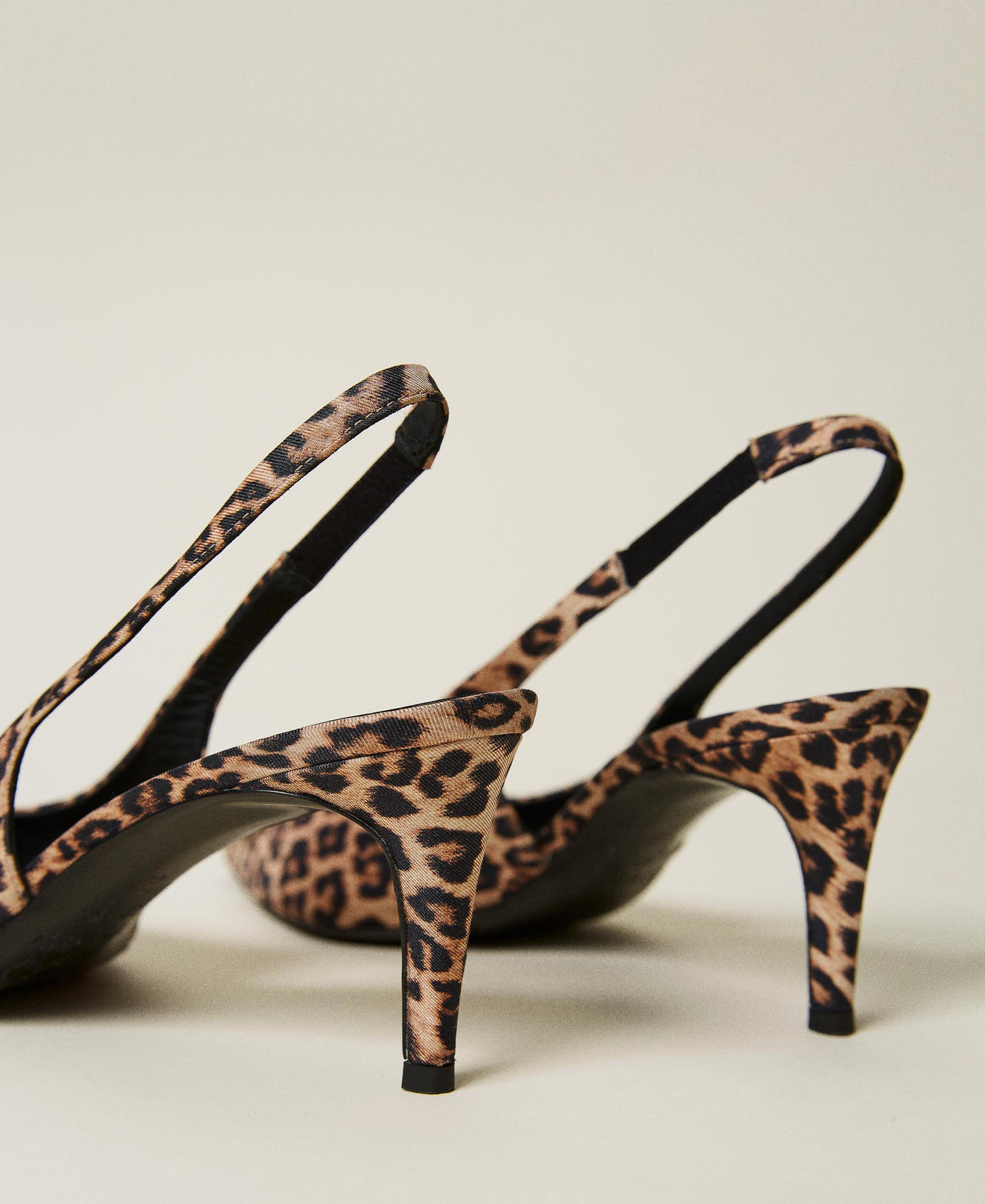 Animal print sales slingbacks