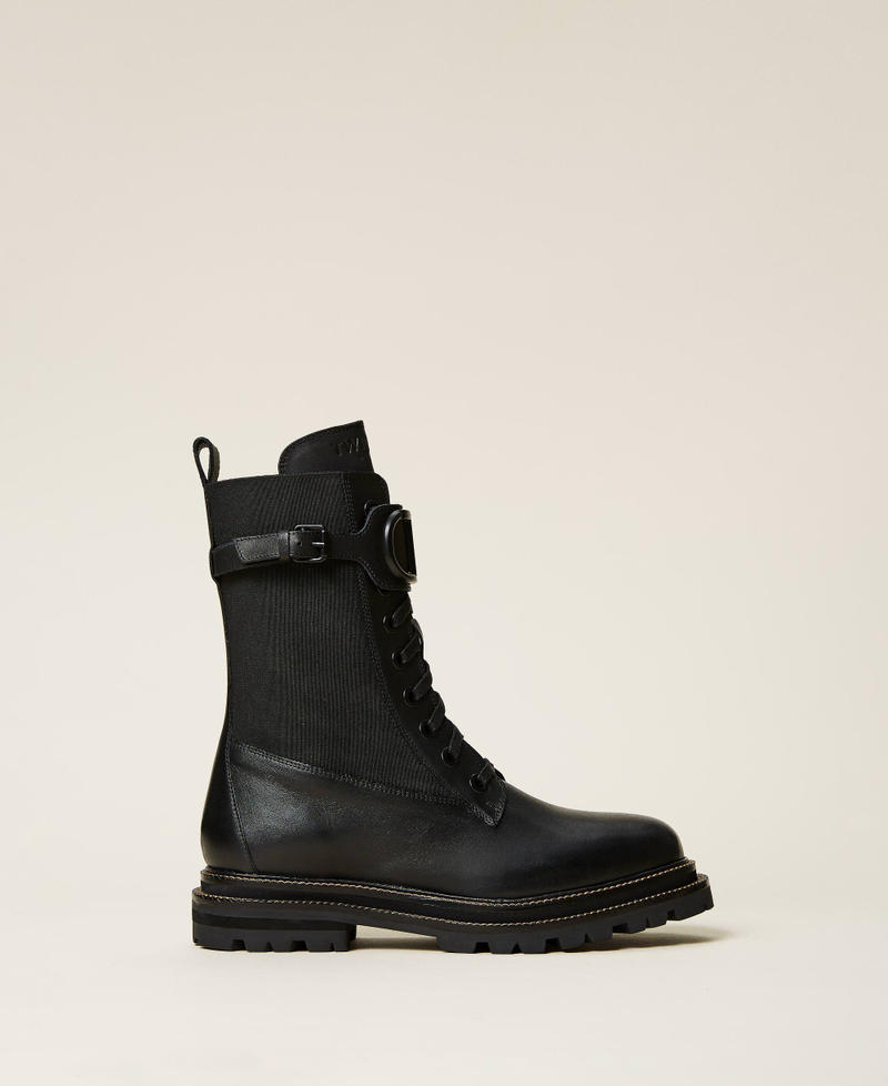 Bottines motardes femme cuir 2025
