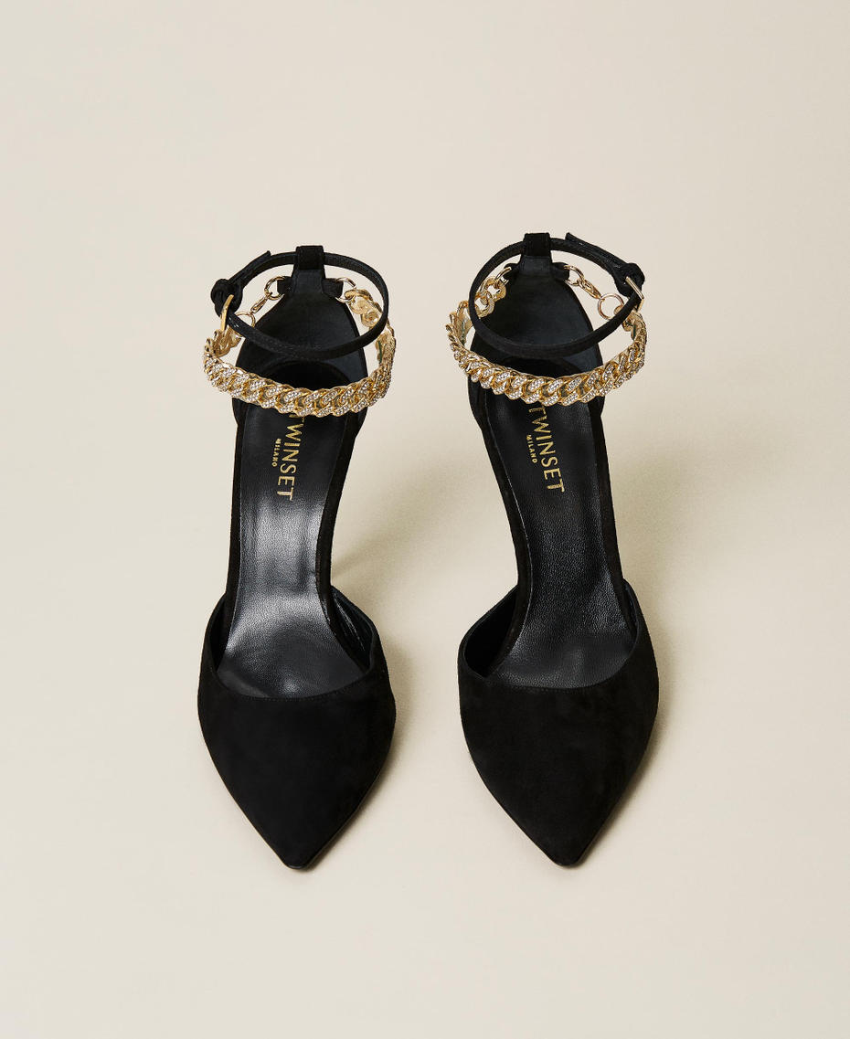 Badgley Mischka Décolleté Elaine Donna - Nero, Tacco, Fodera In Pelle, Taglia 38 EU