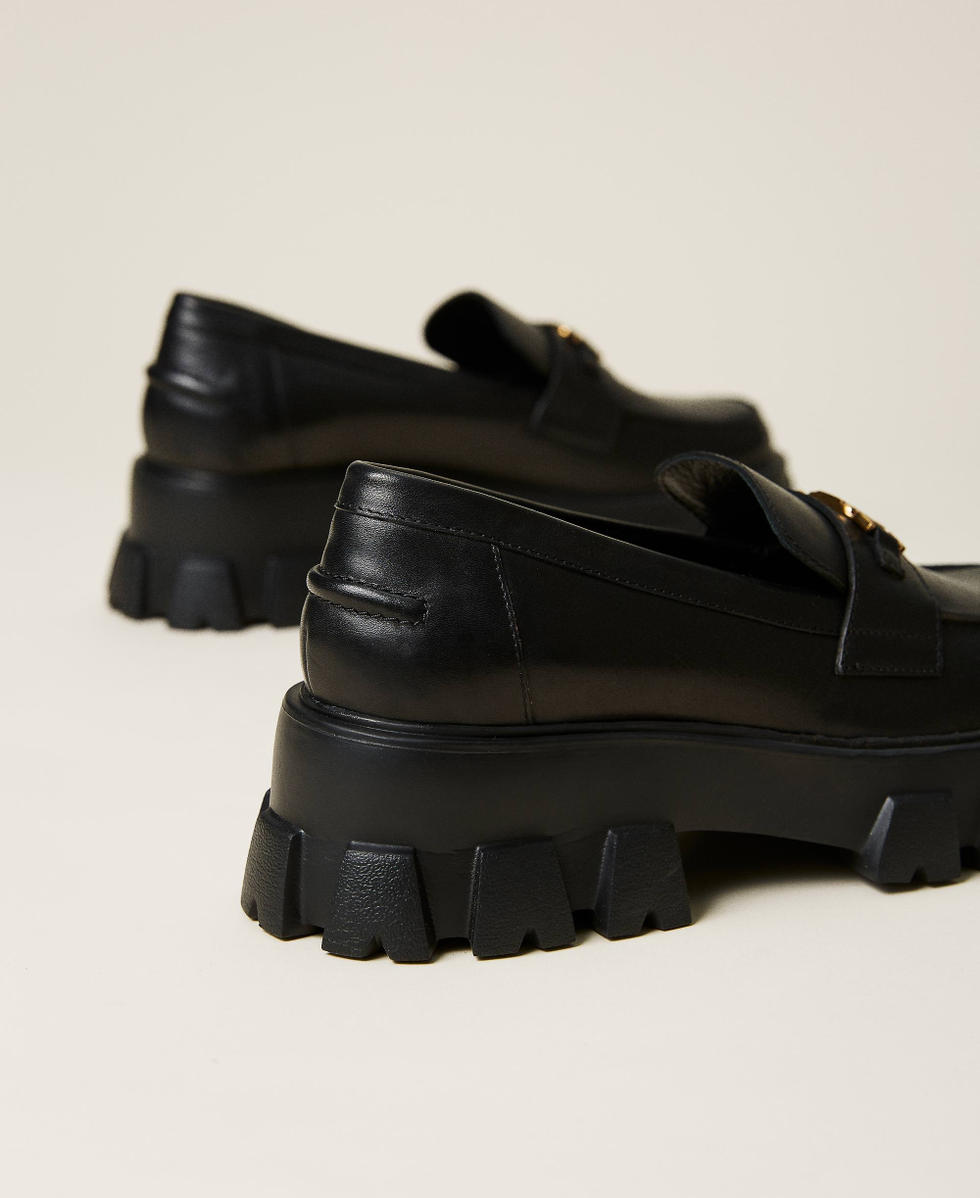 ローファー・オックスフォード TWINSET FW24 MOCASSINO (242TCP044 00006) TwinSet Loafer | italist