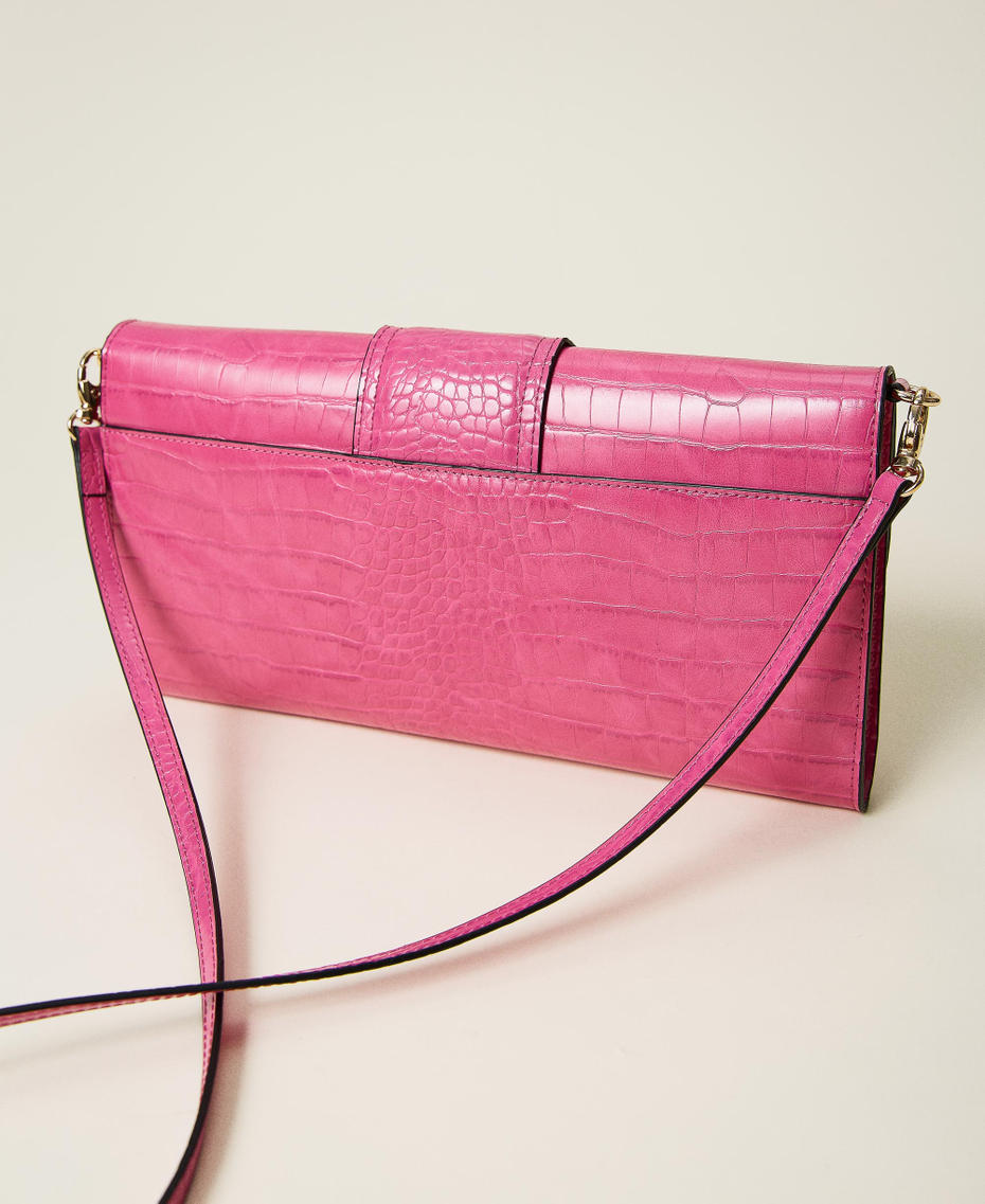 Borsa a tracolla con morsetto Oval T
