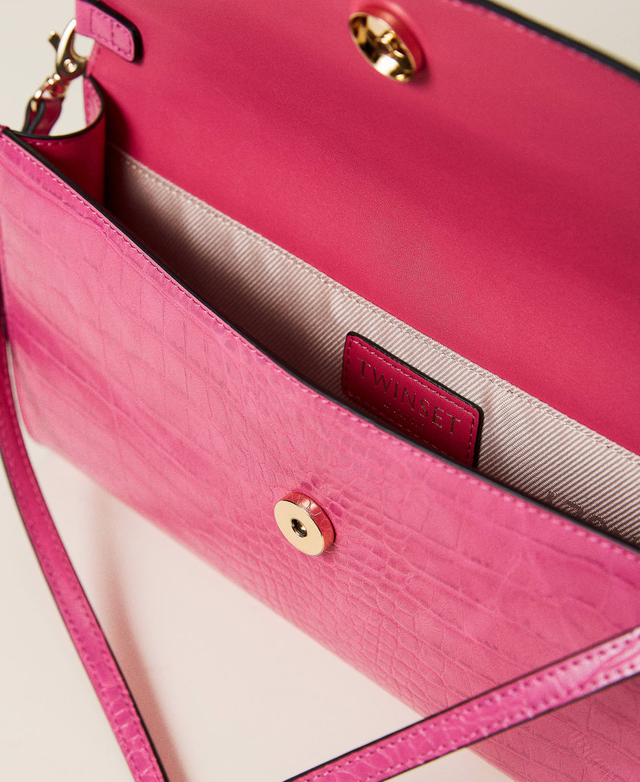 Borsa a tracolla con morsetto Oval T