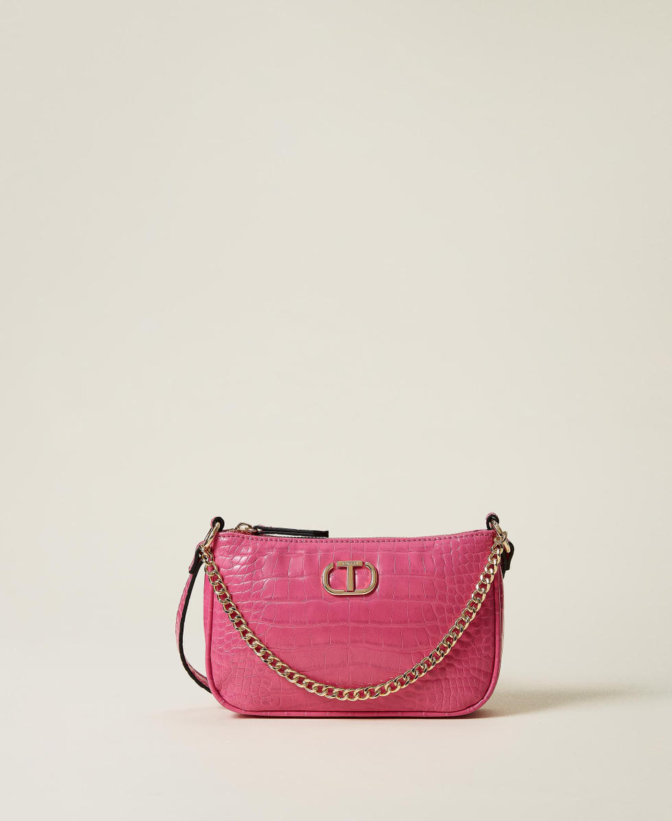 Demi croc shoulder bag shop
