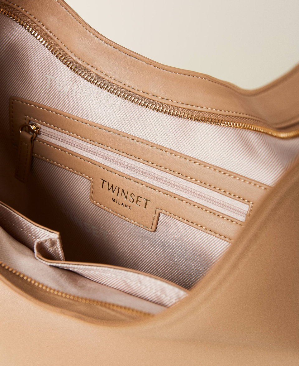 Besace &laquo;&nbsp;Miro&nbsp;&raquo; avec bords tress&eacute;s