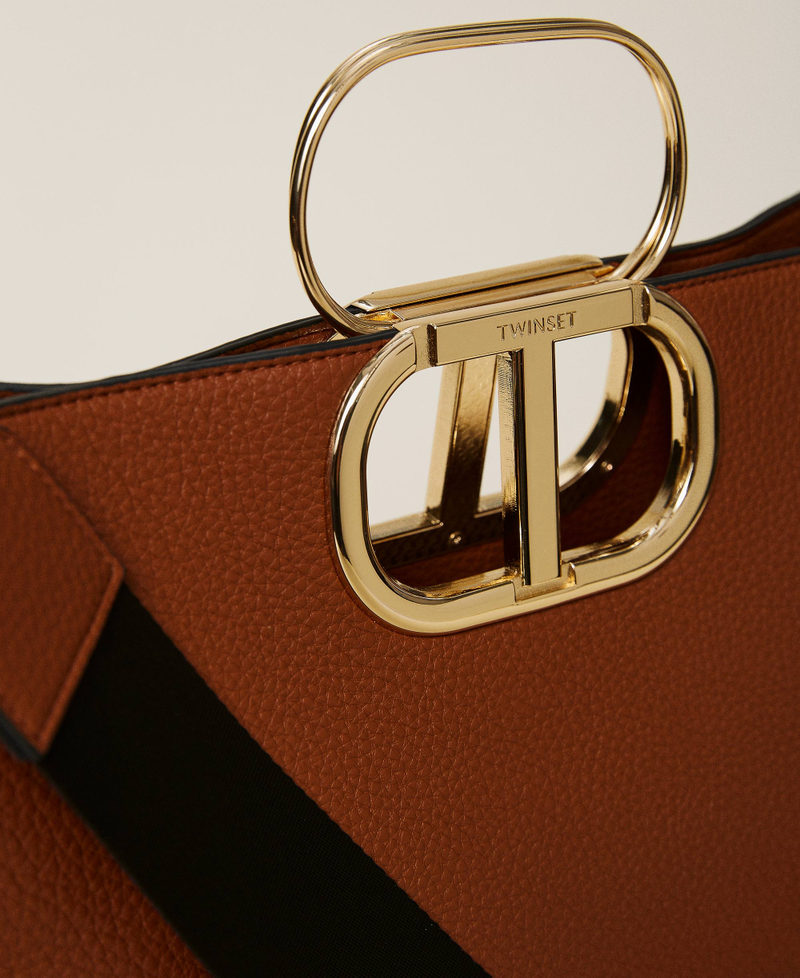 Großer Shopper „Lila“ mit Maxi-Logo