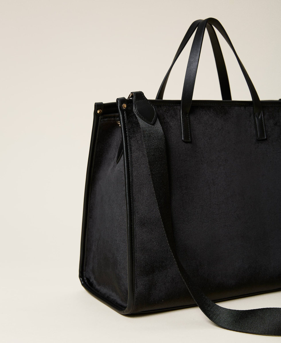 Borsa velluto nero store
