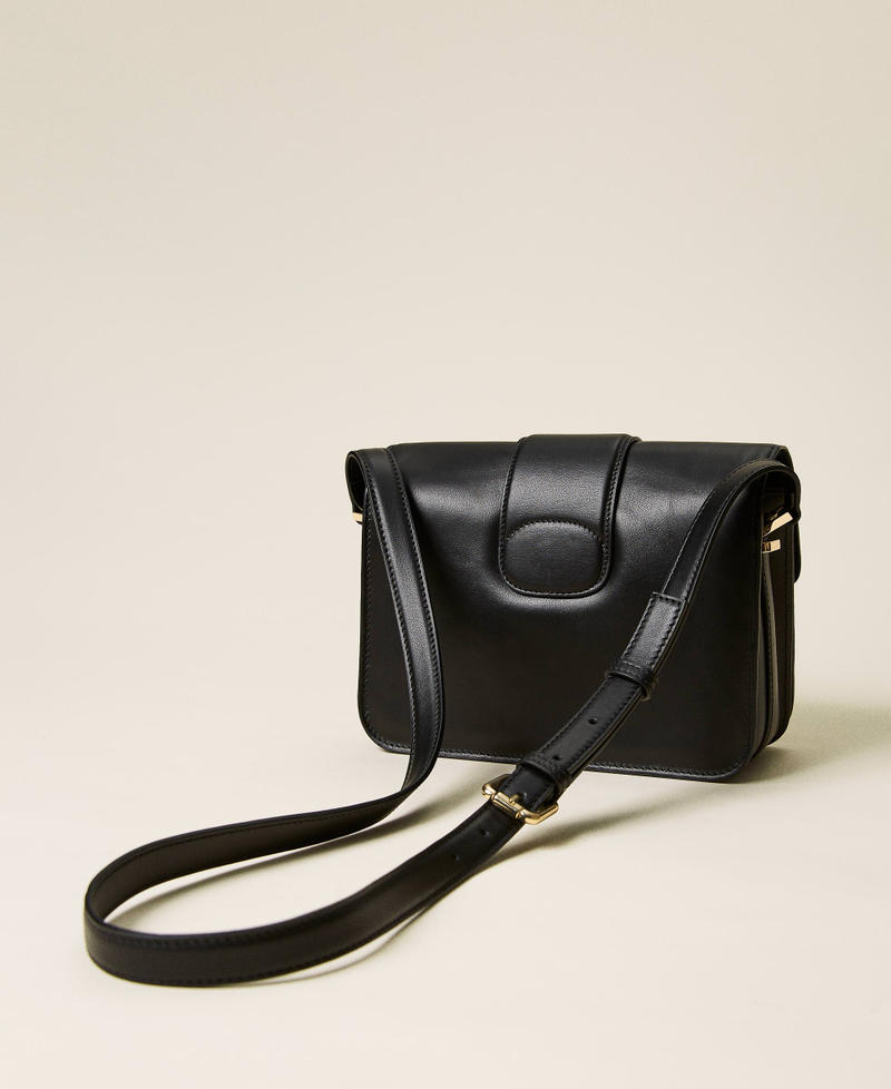 Borsa a tracolla 'Amie' in pelle con logo