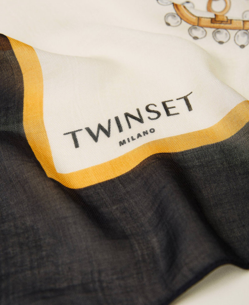 Printed modal kefiah