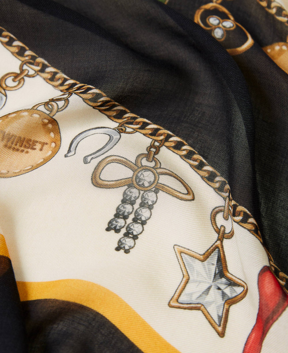 Printed modal kefiah