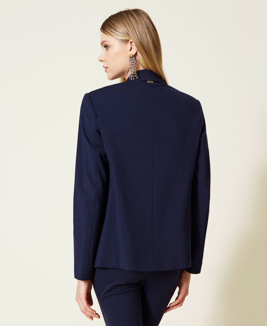 Blazer Donna KAsakura Monopetto | Risvolto A Tacca | Vestibilità Regolare | Elegante E Sartoriale - Foto 5