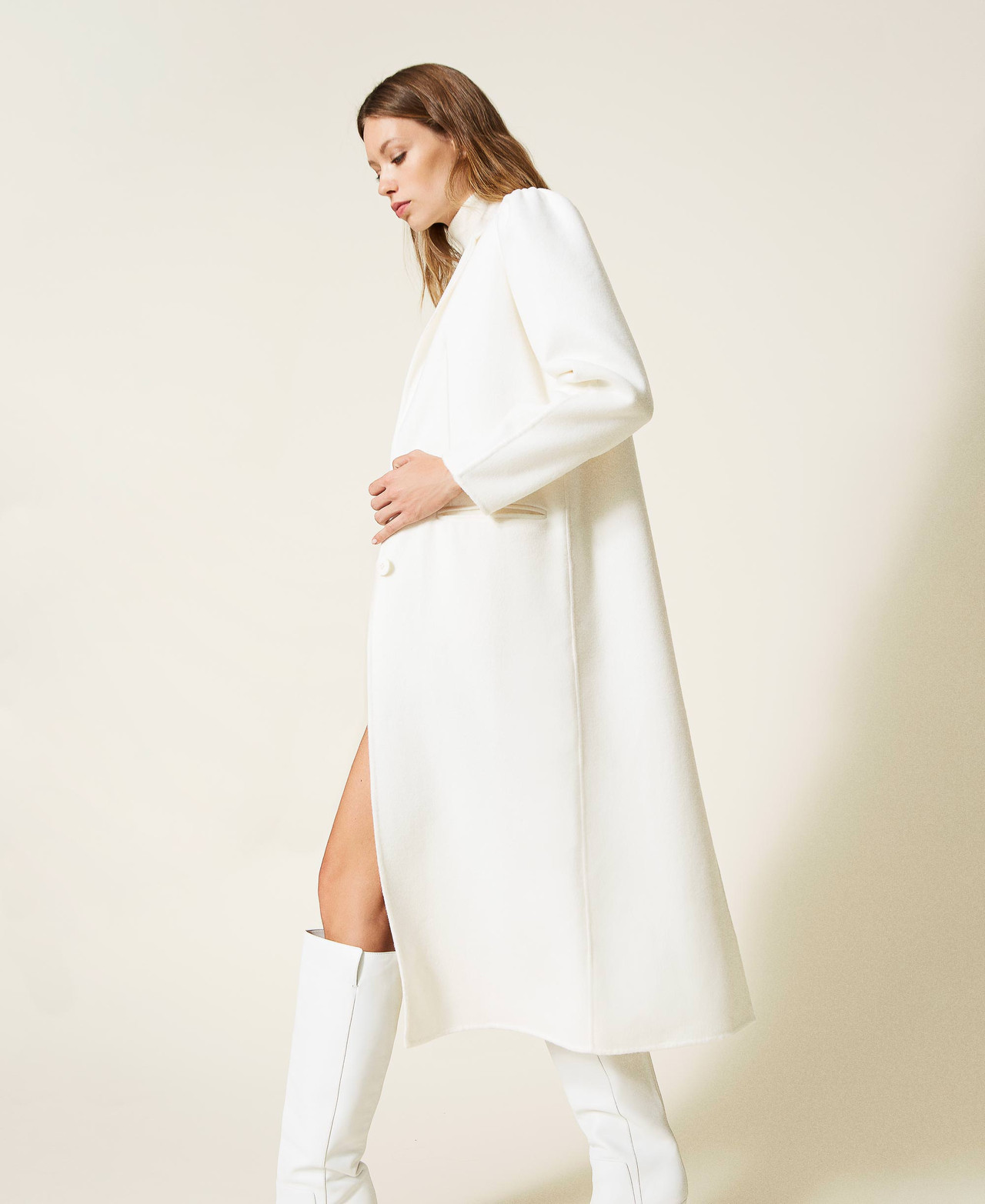 MJGkhiy Cappotto Donna Invernale Curvy Giacca Blazer Caldo Giubbini Maniche Lunghe Trench Cardigan Lana Giaccone Antivento Giubbotti Con Tasche Giacche Abbigliamento Donna Firmato