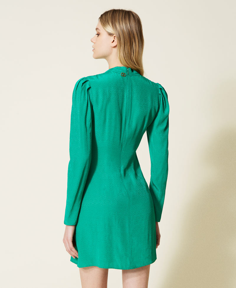 Robe jacquard animalière