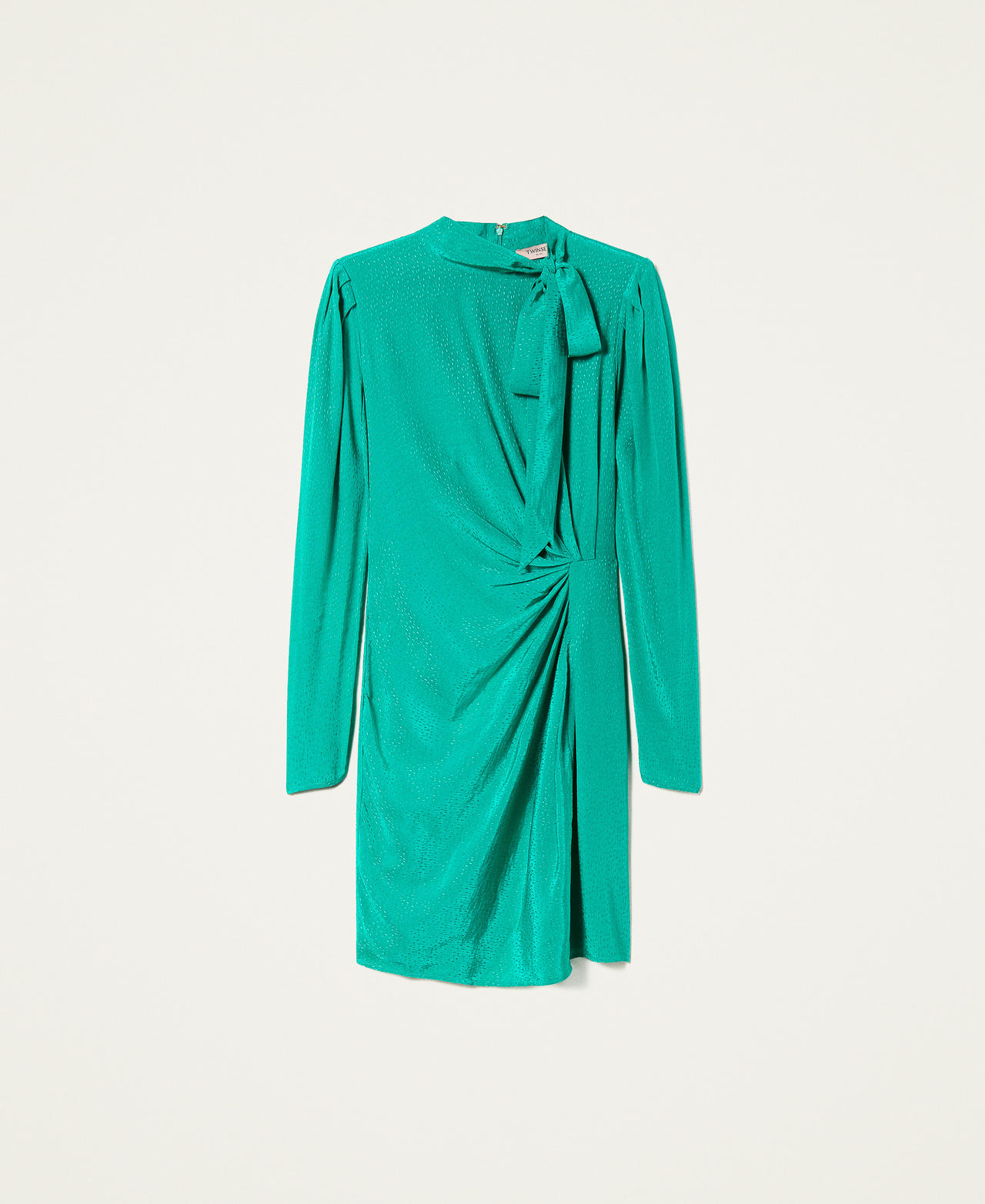 Robe jacquard animalière