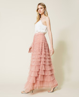 スカート KISHIDAMIKI - tulle chain belt (PINK) 222TP2111_00714_02.jpg?quality