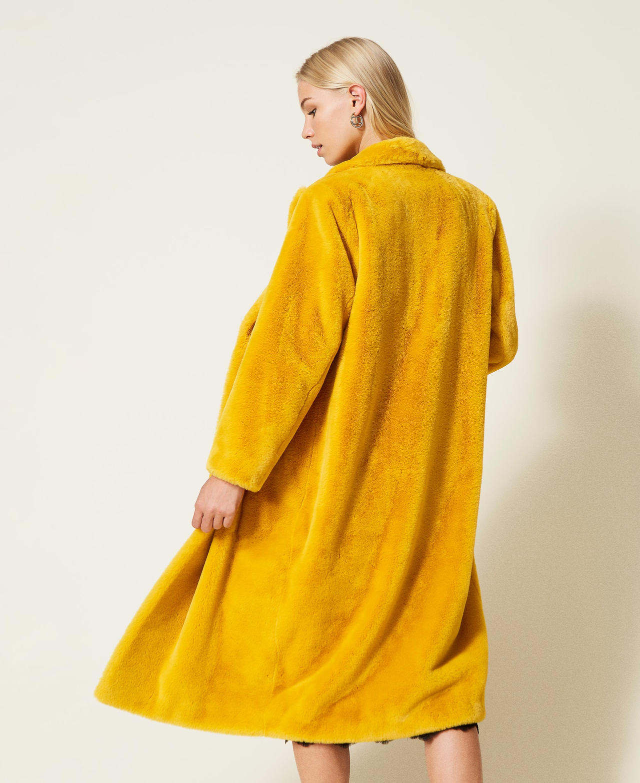 New look coats clearance yellow