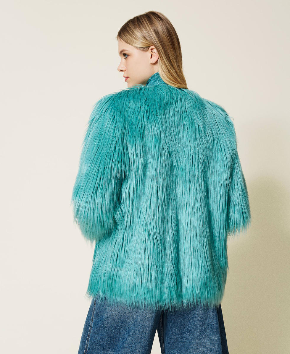 Caban fourrure femme clearance