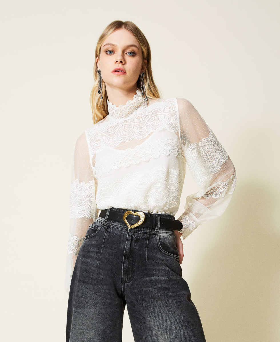Bluse mit passendem top Clearance