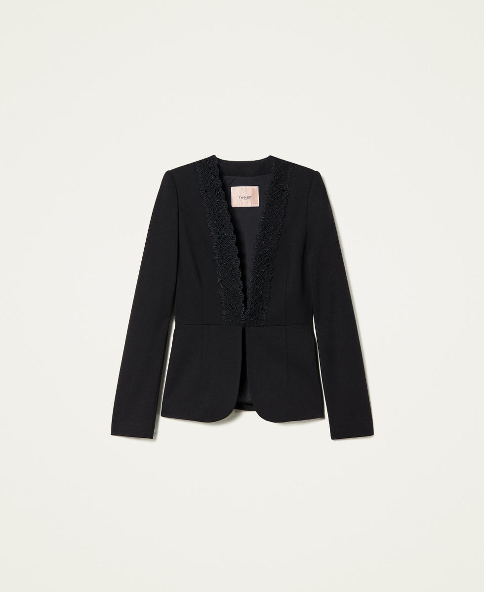 ジャケット・アウター theredthread S lace trim suit ensemble THEREDTHREAD / ザレッドスレッド】S lace trim suit ensemble