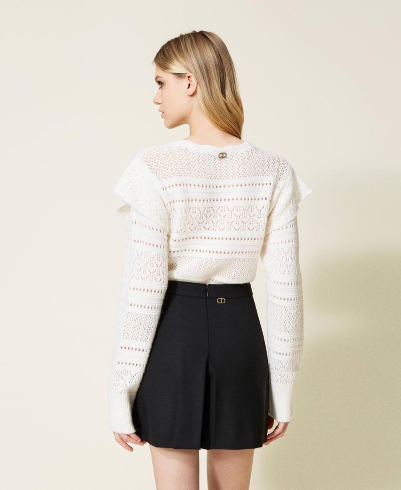 Shorts in misto lana