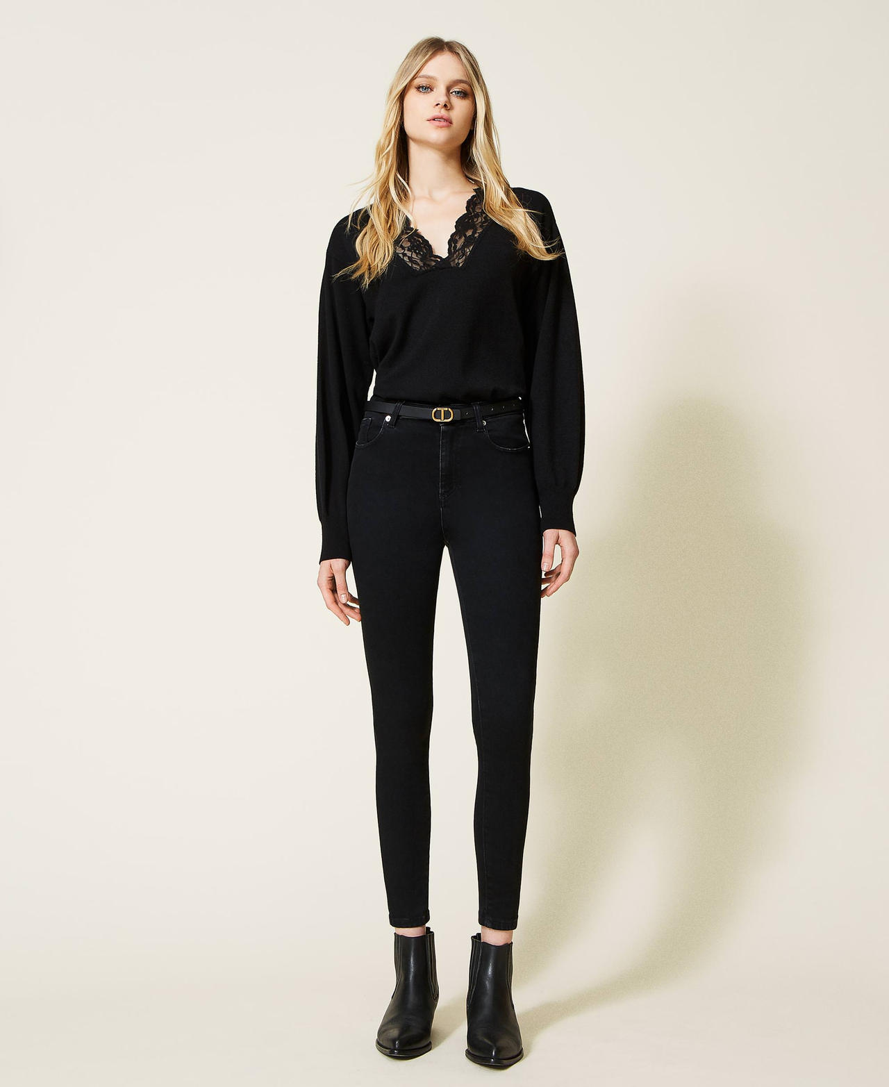 Five-pocket skinny jeans