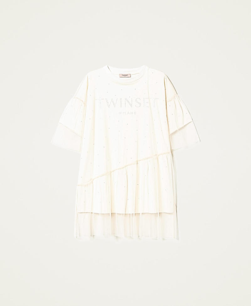 Tulle doubled t-shirt