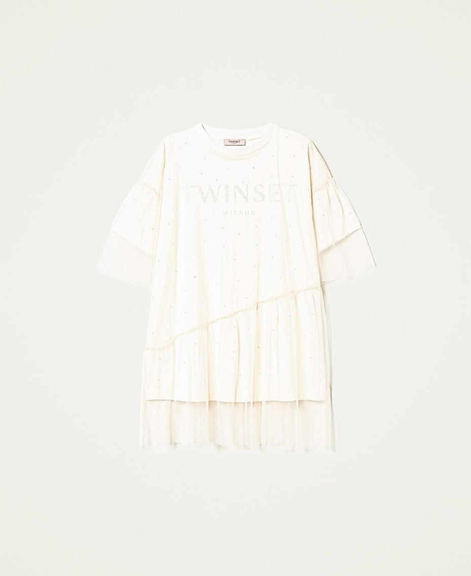 Tulle doubled t-shirt