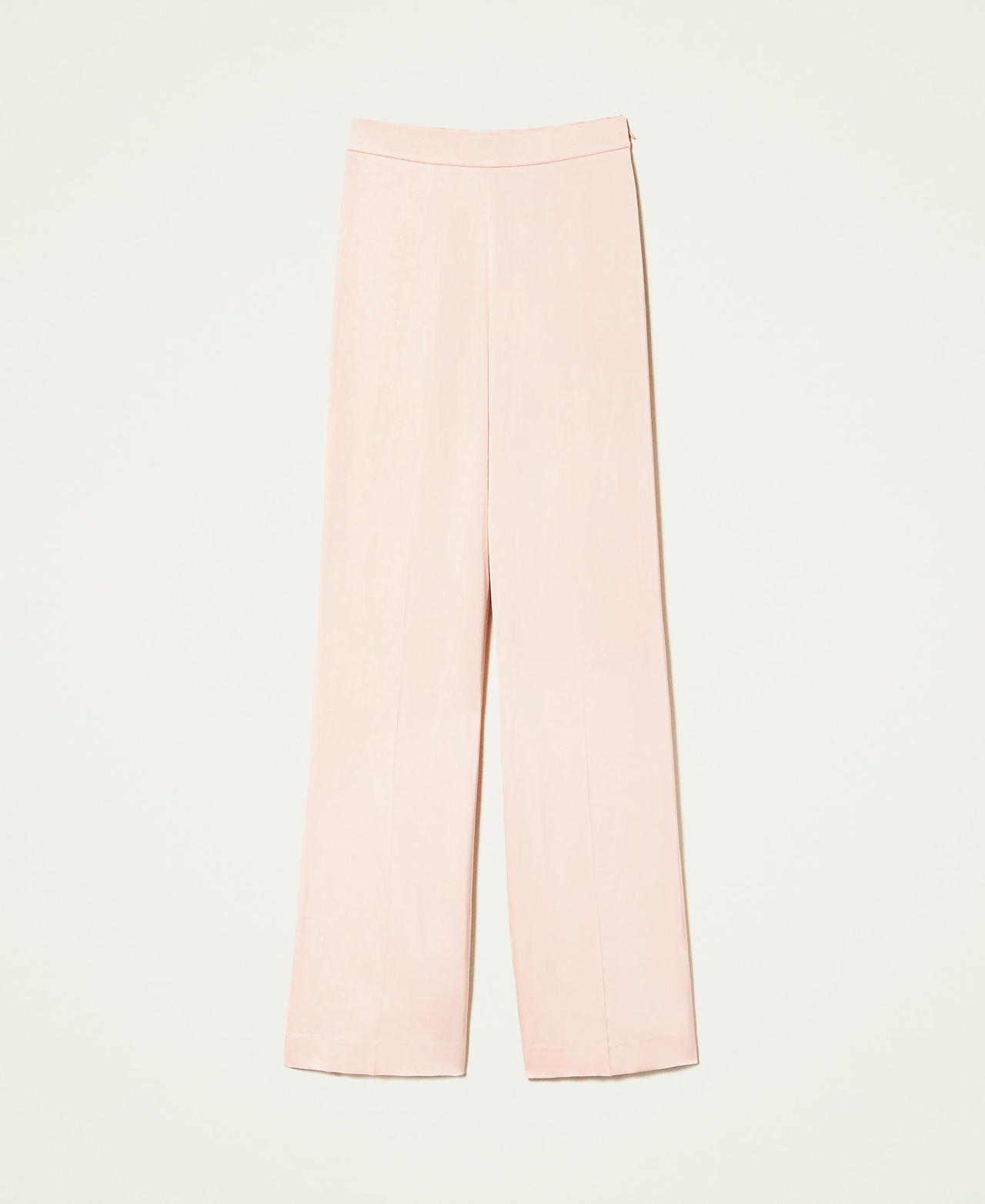 Pantalon palazzo en satin
