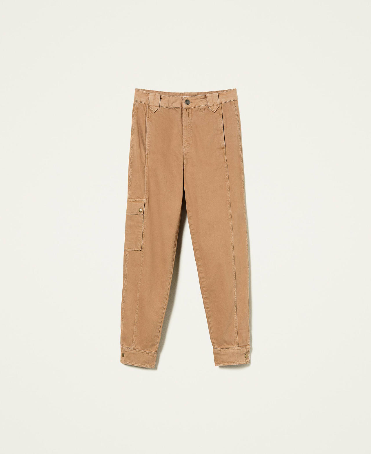 Pantaloni cargo in bull