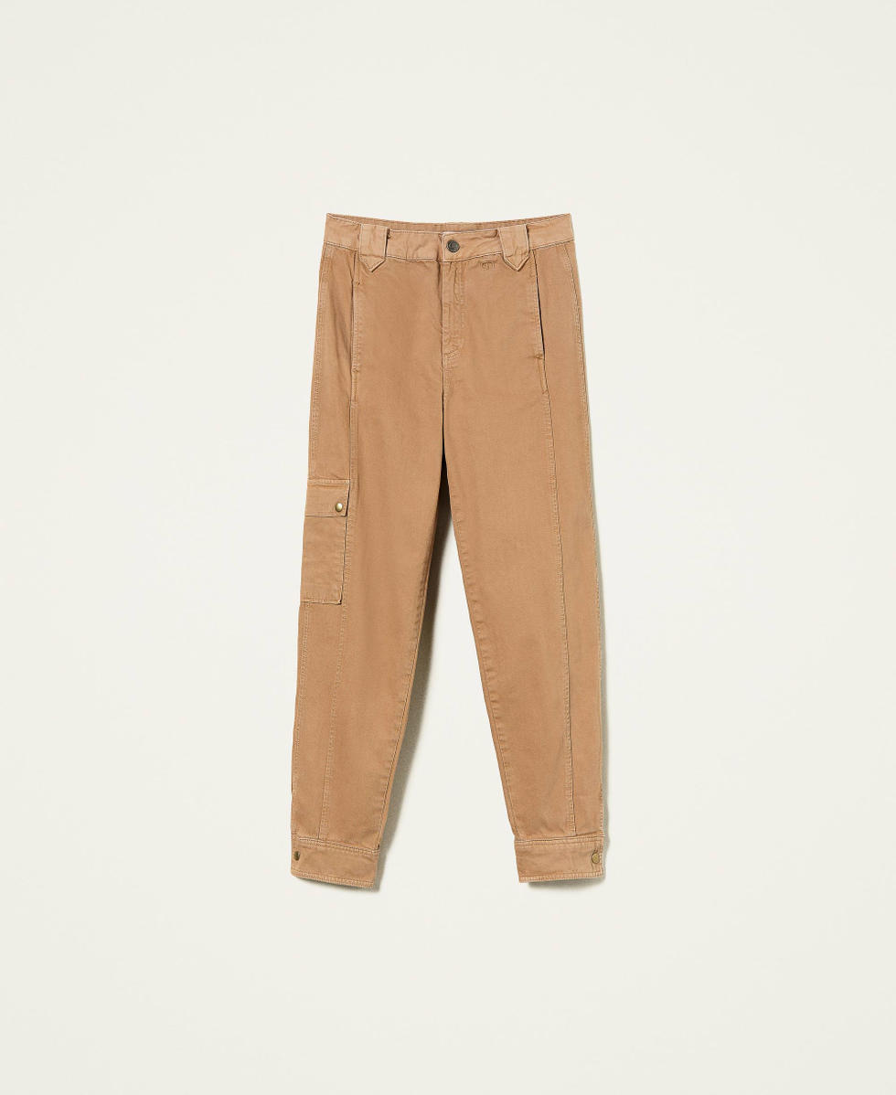 Cotton bull cargo trousers