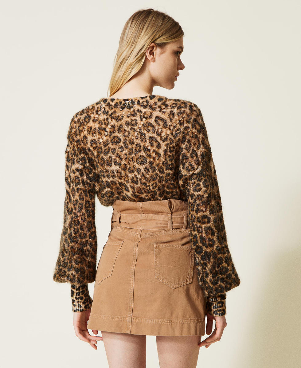 Mini jupe taille haute deals