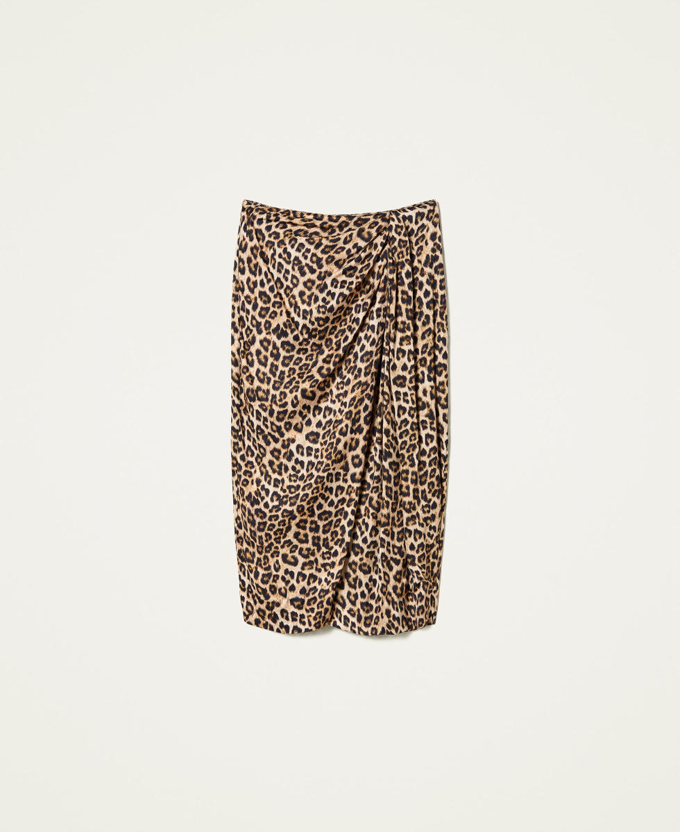 Leopard print skirt oasis 2025