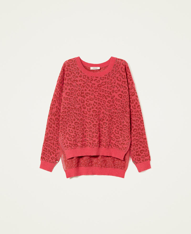 Pullover aus Animal-Jacquard