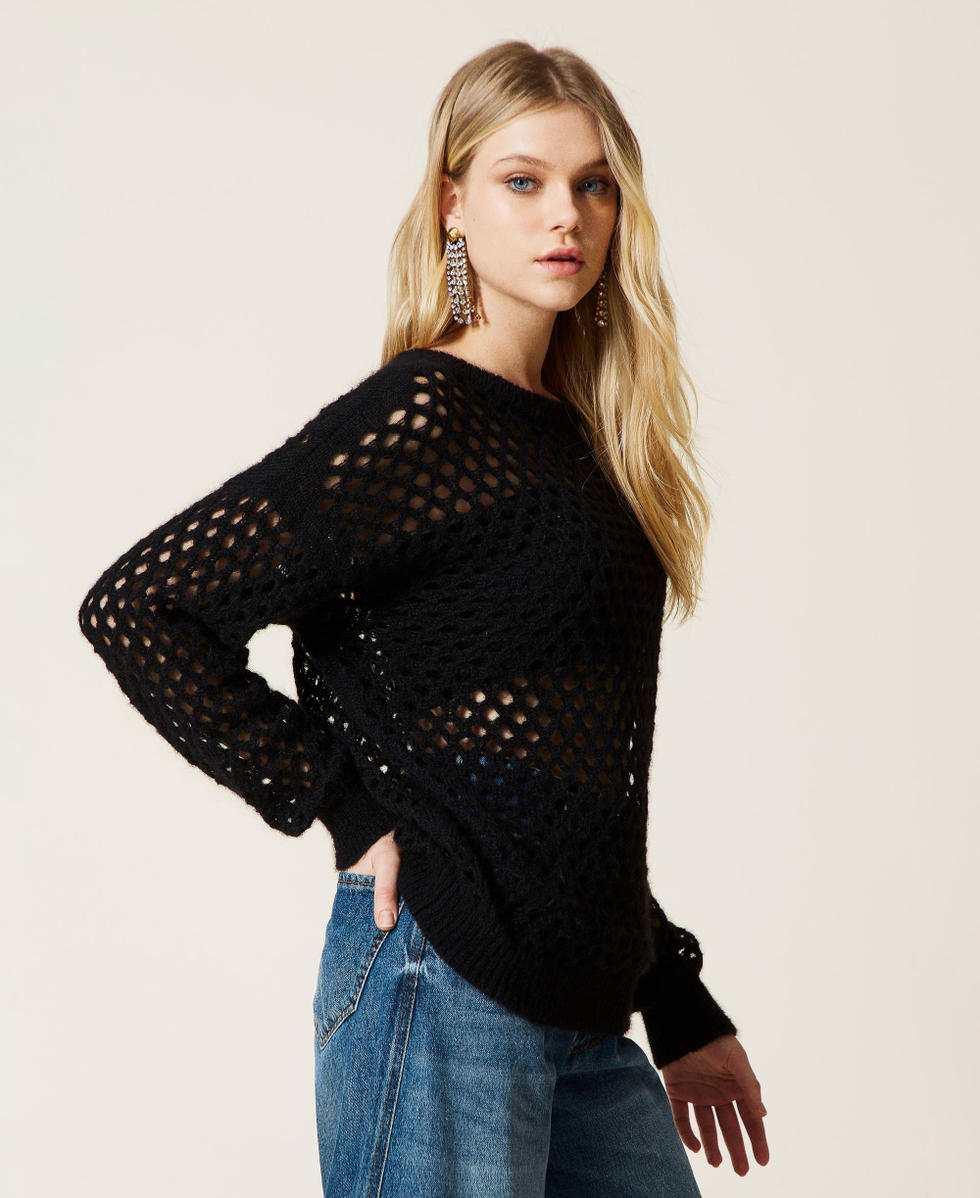 Mesh jumper womens clearance