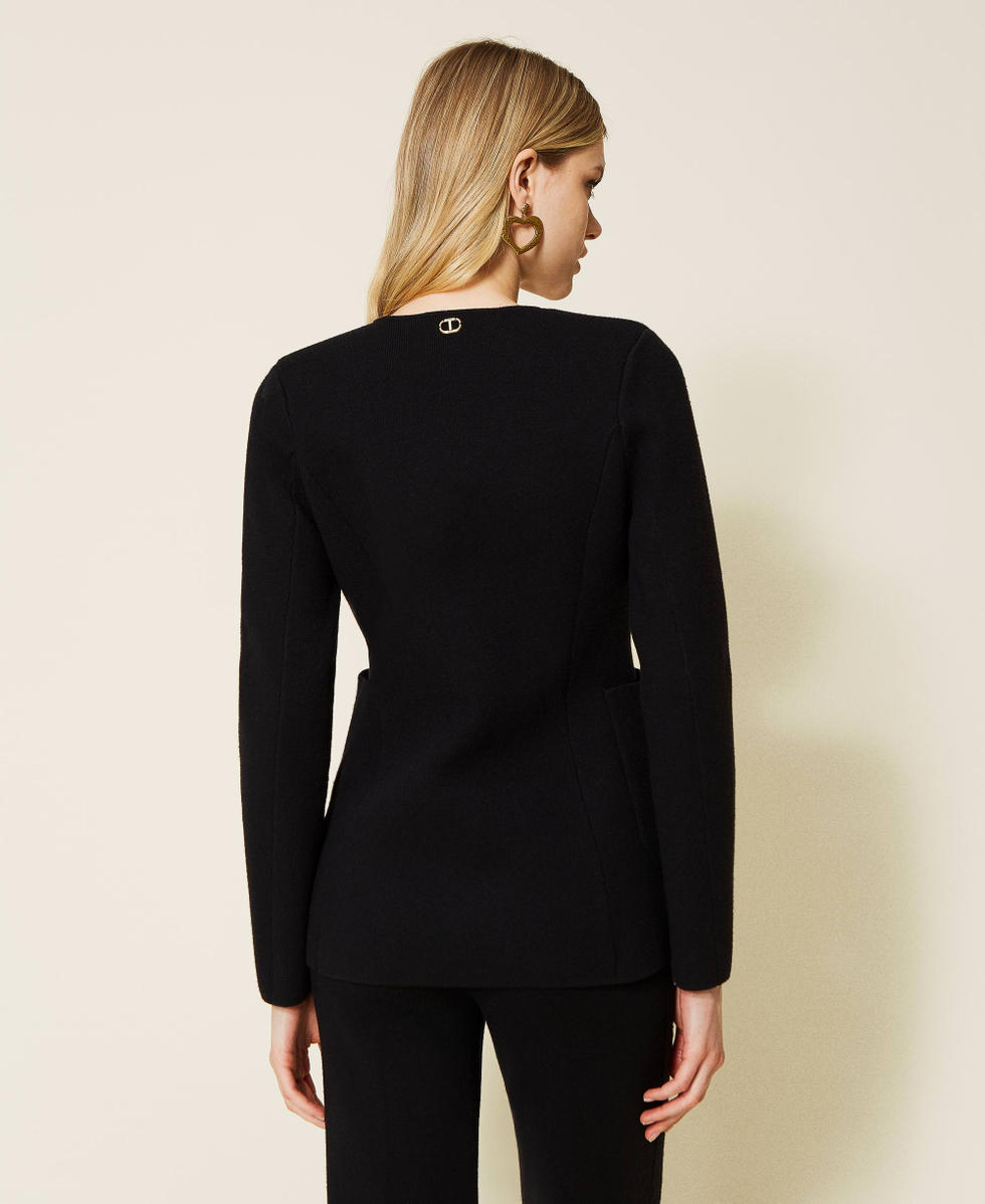 Blazer de punto mujer deals