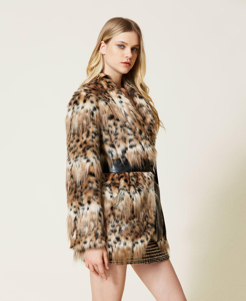 Apparis margot 2024 leopard coat