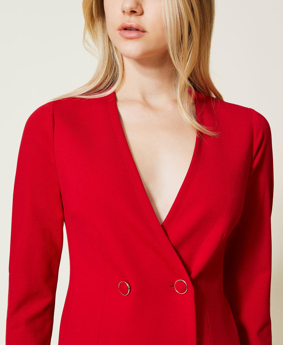 Double breasted deals button dress