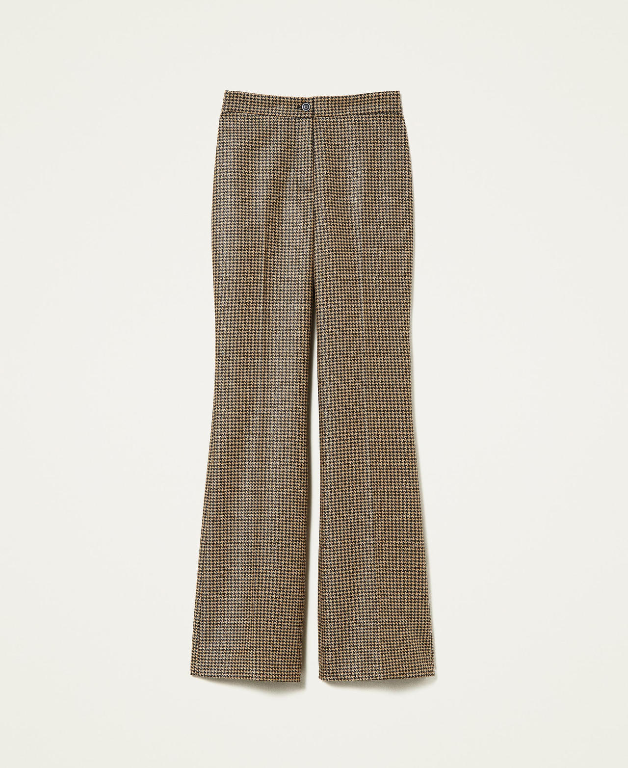 Pantalon pied de poule h&m deals