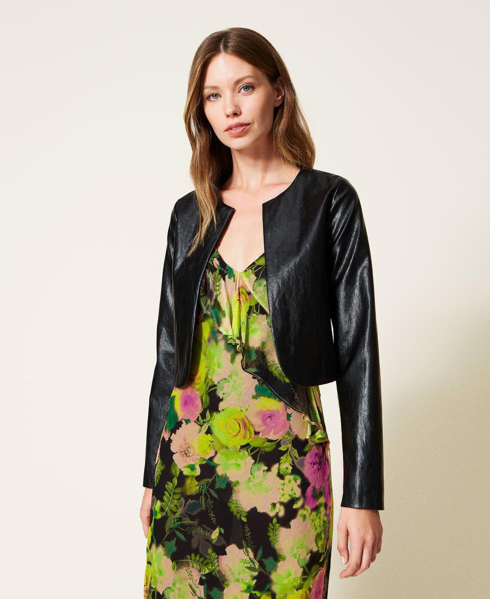 Twin set giacca ecopelle store