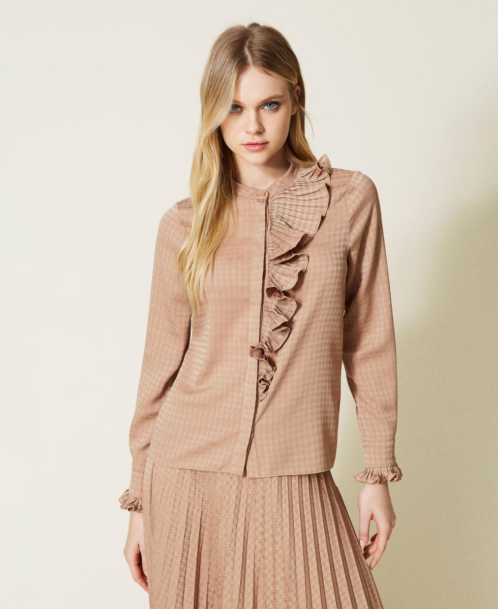 Chemise avec volant online