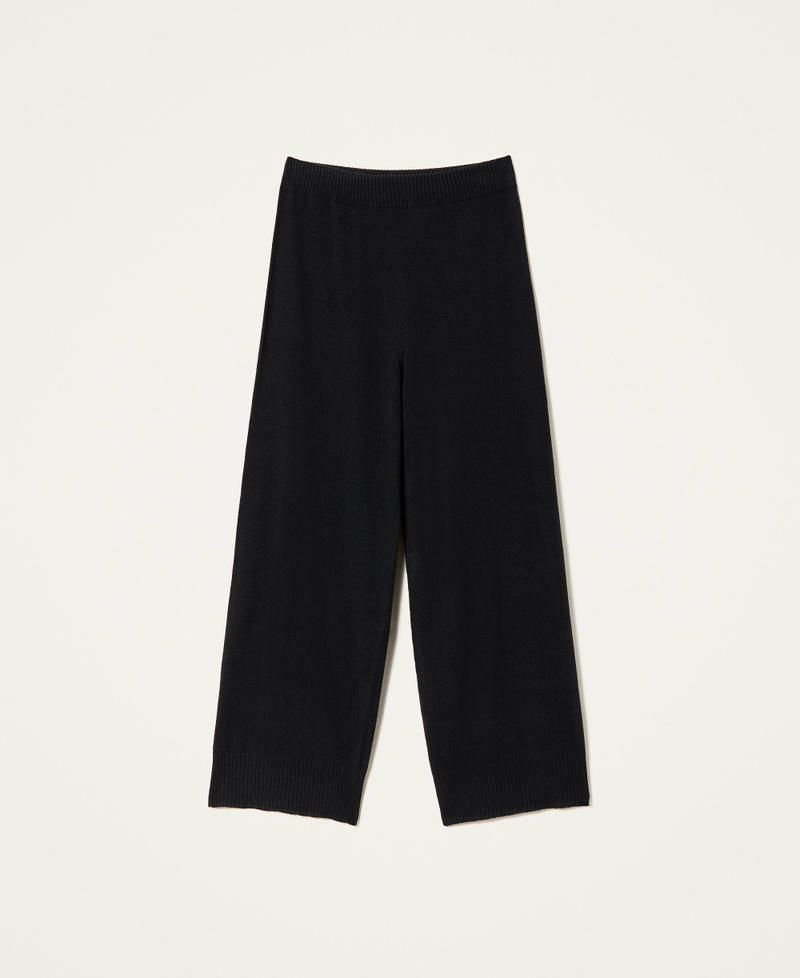 Treeblend yarn seamless trousers "Dunes Melange” Beige Woman 222TT3041-0S