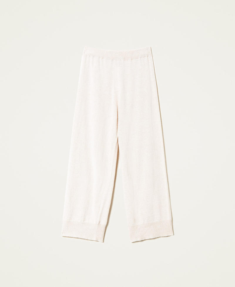 Pantalon sans coutures en fil Treeblend Beige « Dunes Chiné » Femme 222TT3041-0S